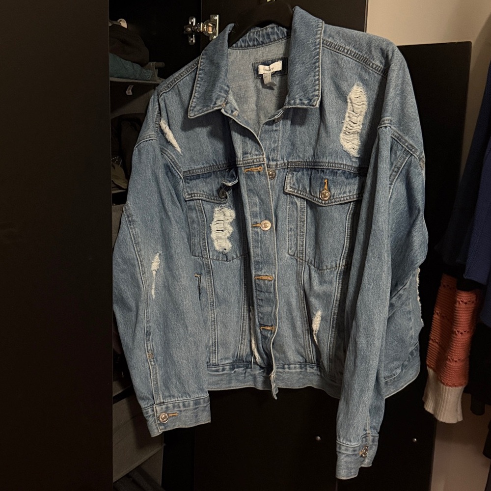 Forever 21 Light Blue Denim Jacket